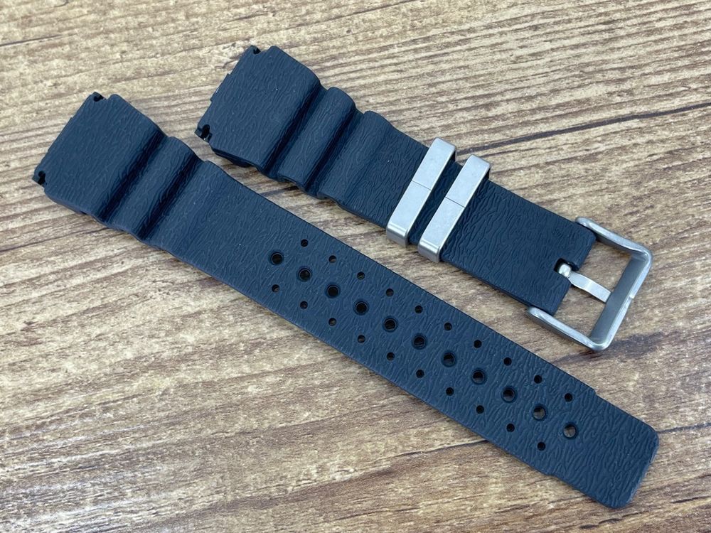 Gummi Uhrenarmband für CITIZEN promaster 24mm 2