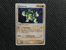 Pokemon Geowaz Ex 96/97 EX Dragon Deutsch