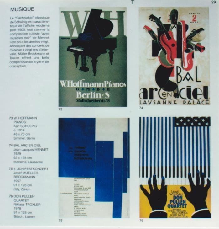 Bücher: L' AFFICHE - MIROIR DU TEMPS EXPO 1995  Catalogue Exposition – Neu (gemäss Beschreibung) aus Blonay von postercollection 8