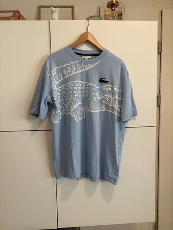 T-shirt Lacoste bleu m loose fit