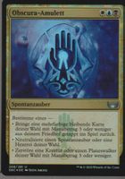 TCG Magic The Gathering  MTG DE SNC 208 FOIL Obscura-Amulett