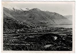 Locarno e dintorni da sopra Ascona, circolata 1944