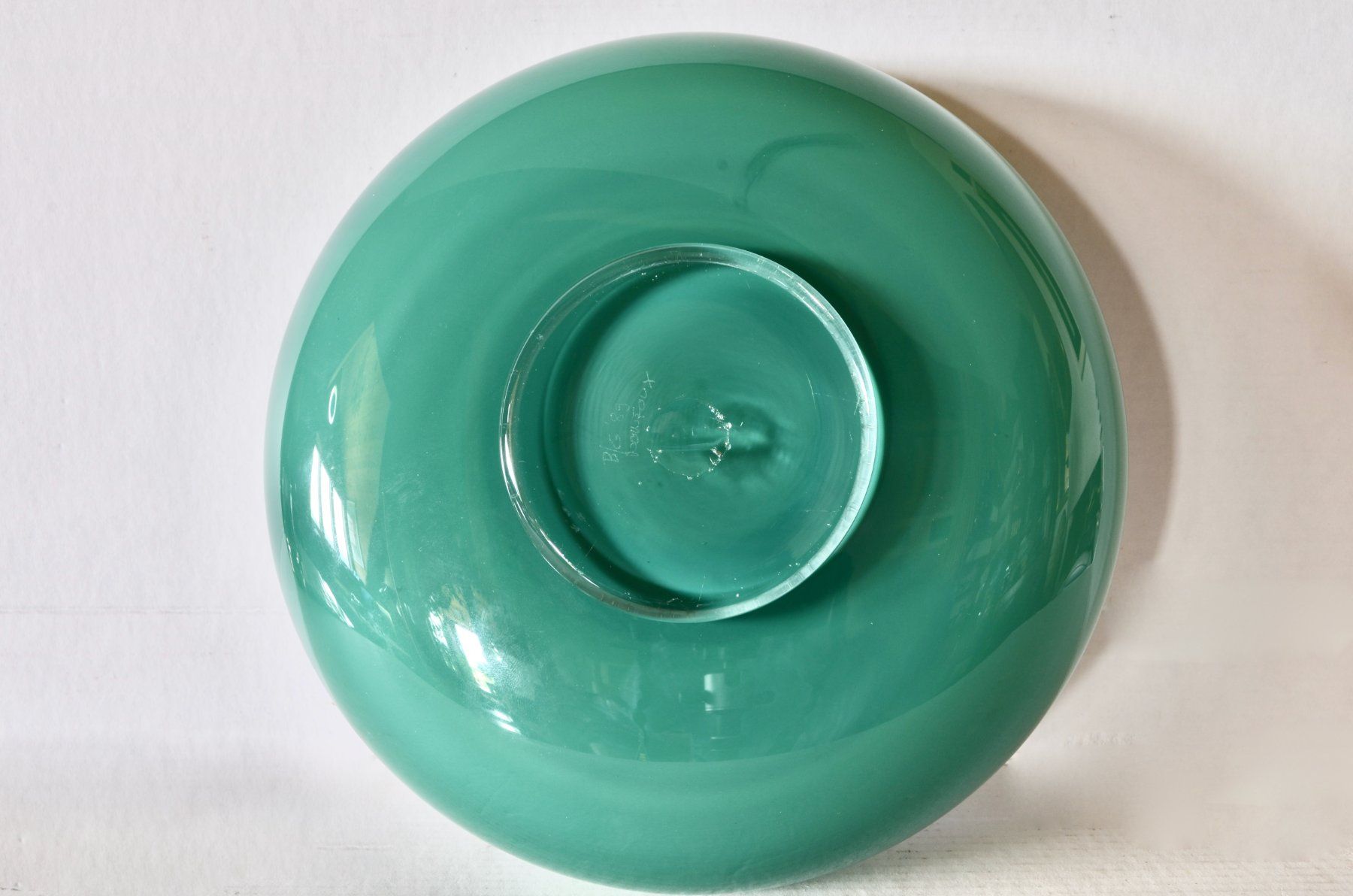 Bicchieri: Glasschale von Baldwin & Guggisberg, 1989. – Usato da Meilen venduto da glenbeigh 5