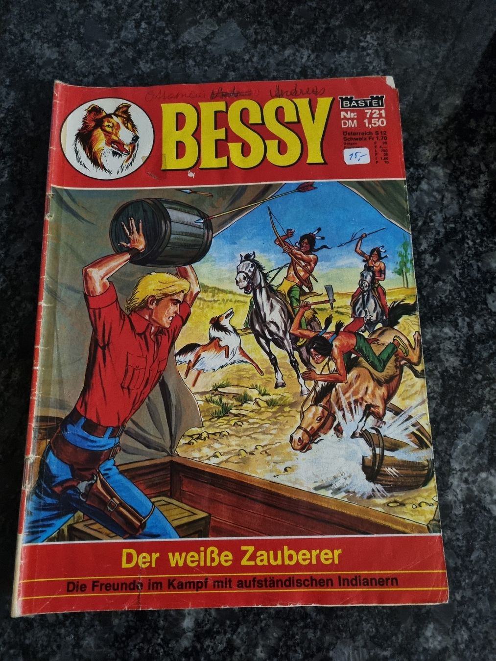 Fumetti: Bessy Heft Nr. 721 – Usato da Oberentfelden venduto da Giants