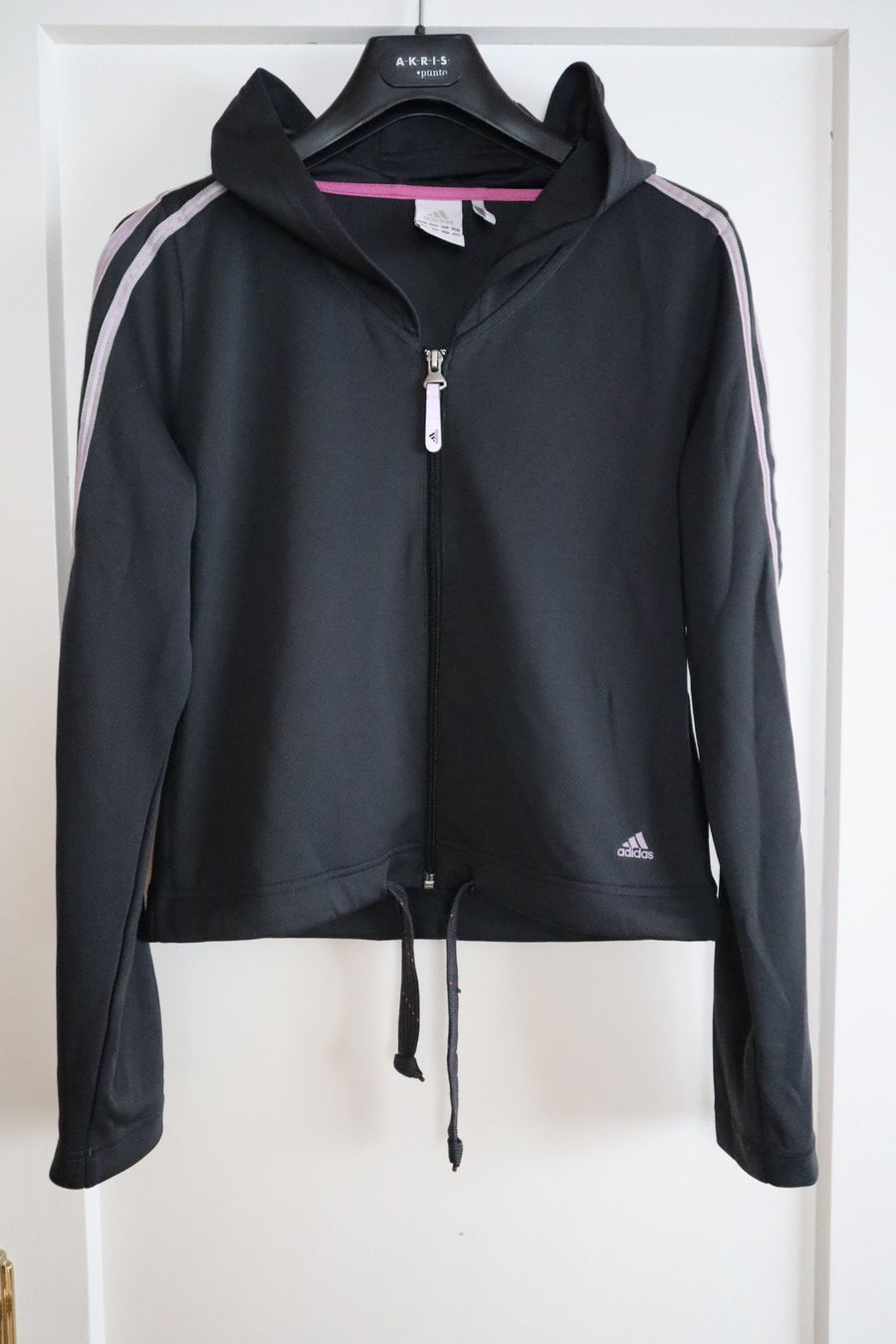 Adidas Giacche: Jacke / Pullover, Adidas, Gr. S / 36, anthrazit – Nuovo (secondo la descrizione) da Wattwil venduto da diamant1