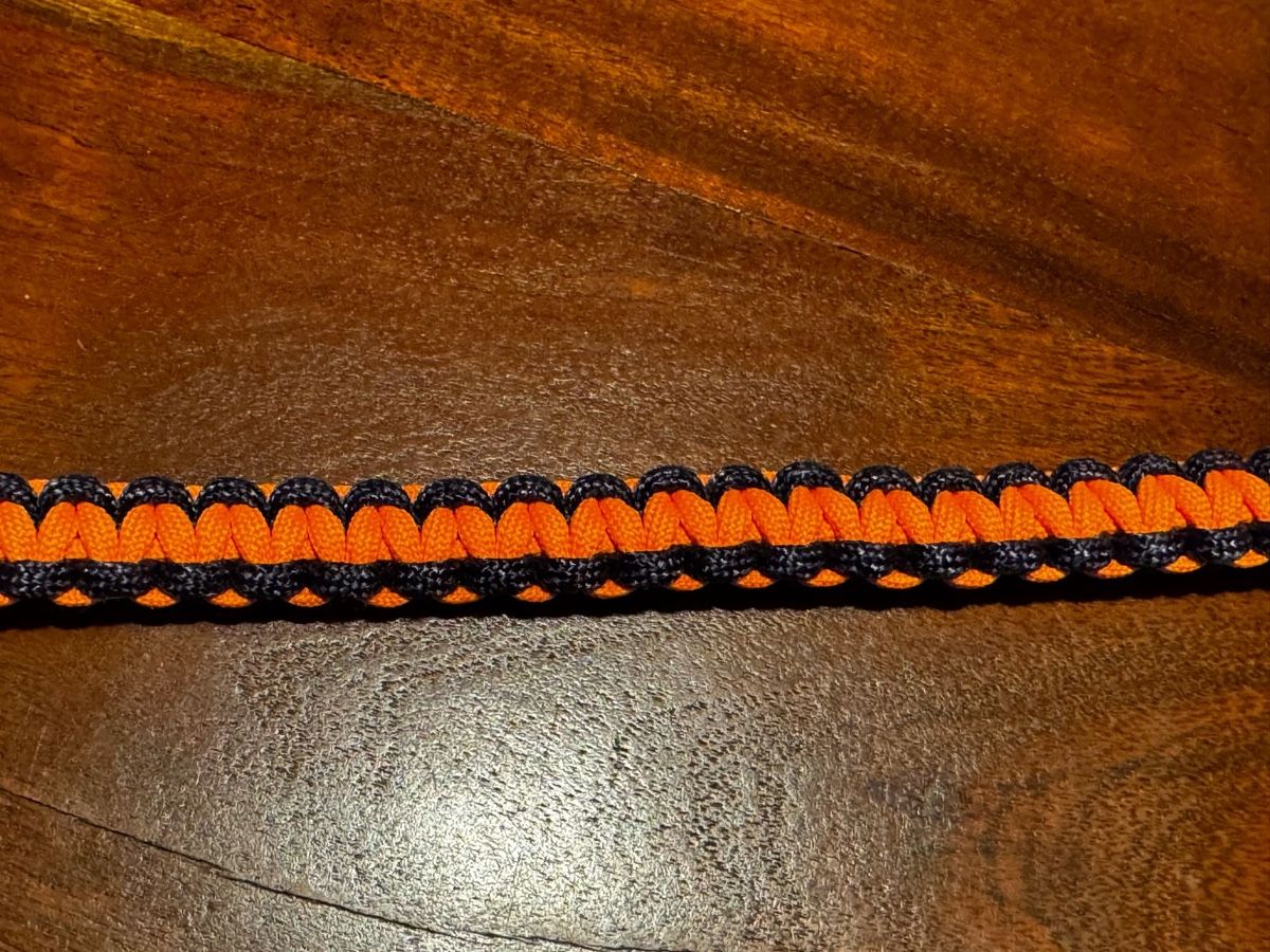 Guinzagli & Collari: Hundeleine schwarz/orange - NEU – Nuovo e nell'imballaggio originale da Egg b. Zürich venduto da Brocki_Insel_Egg 4