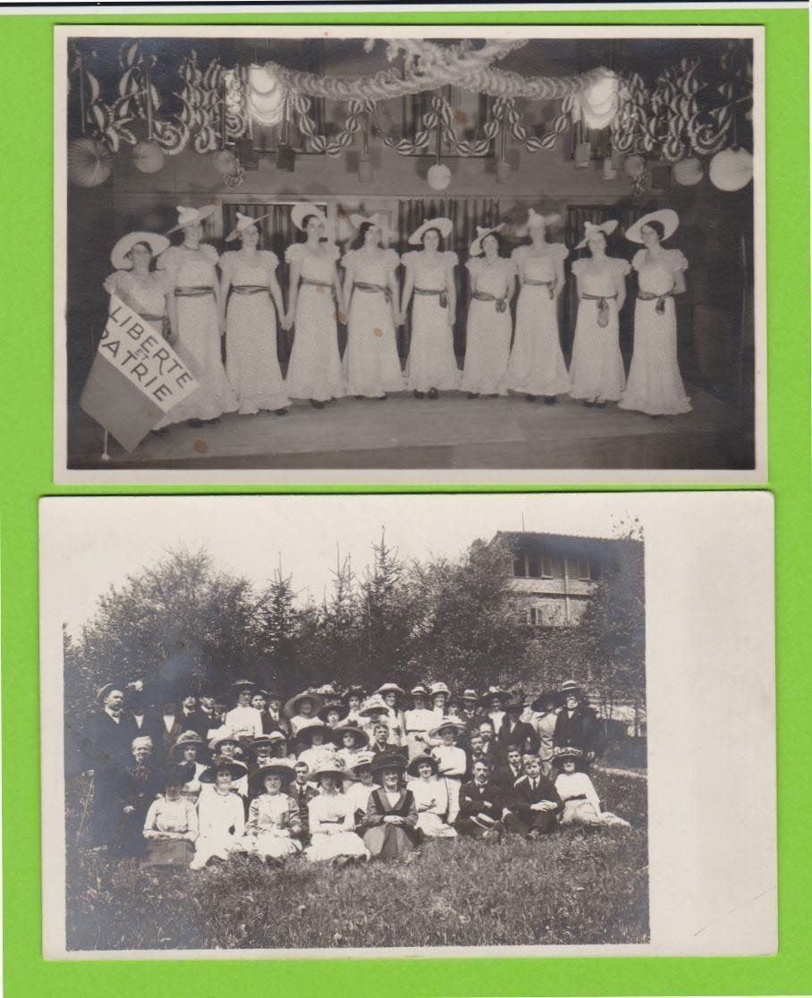 Cartes postales: Hut  Hüte  Motive  2 alte Ansichtskarten – D'occasion à Vitznau par Ropaku