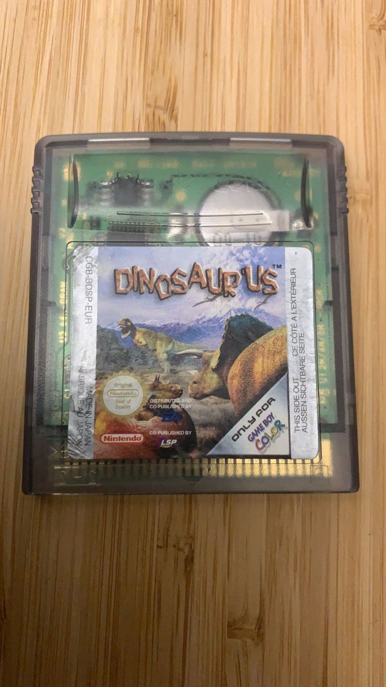 Spiele: Dinosaurs für Gameboy Color – Gebraucht aus Gebenstorf von RetroFuture