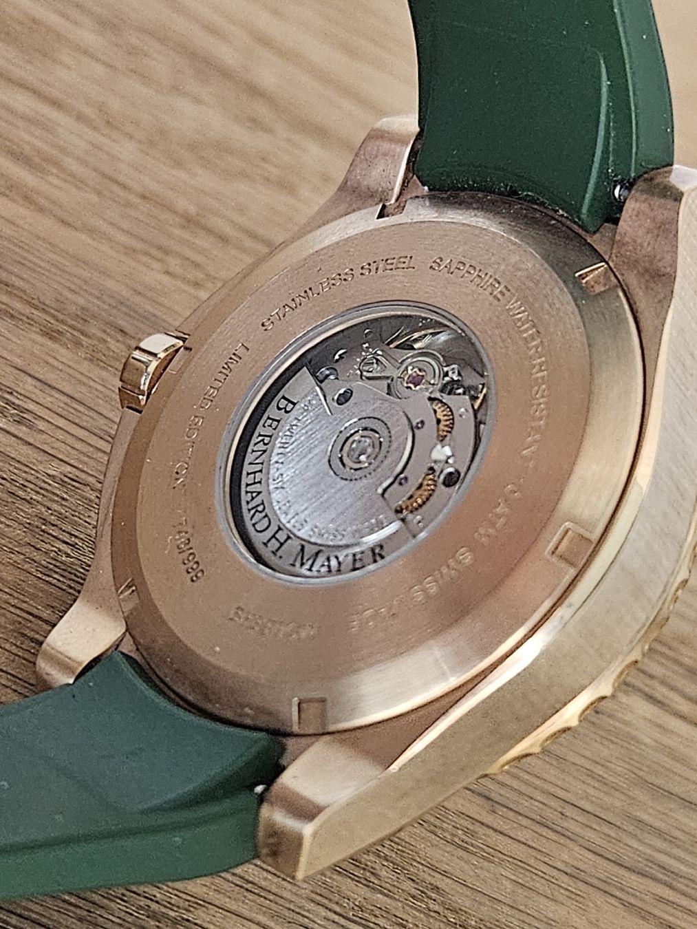 Orologi: Bernhard H. Mayer Automatic Herrenuhr 44mm – Usato da Flamatt venduto da pie_f9zm 8