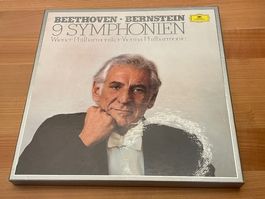 BEETHOVEN: ALLE SINFONIEN - LEONARD BERNSTEIN – DGG 8 LPs