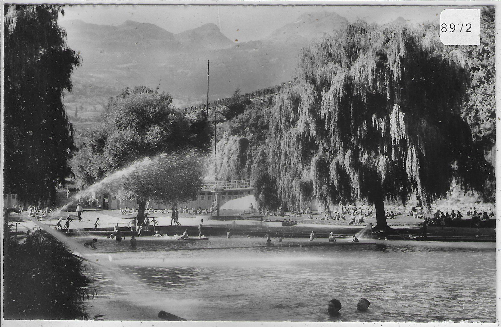 Ansichtskarten: Sierre - La plage de Geronde – Gebraucht aus Ettingen von Kartenplanet