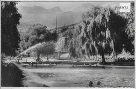 Sierre - La plage de Geronde