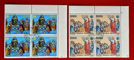 VATIKAN KOMMUNIKATION PAULUS MOSES VIERERBLOCK 1983 ET VOLLG