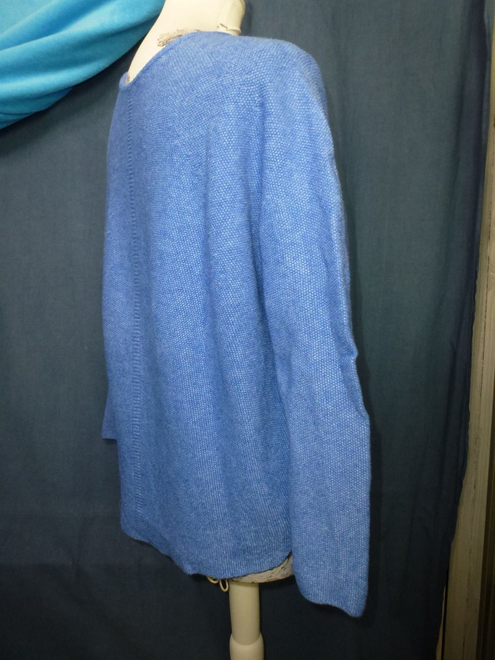 Pullover & Sweatshirts: PULLOVER BAUMWOLLE GR M BLAU NEU ÜBERGANG STRICK – Neu (gemäss Beschreibung) aus Kreuzlingen von ang_7k8d 6