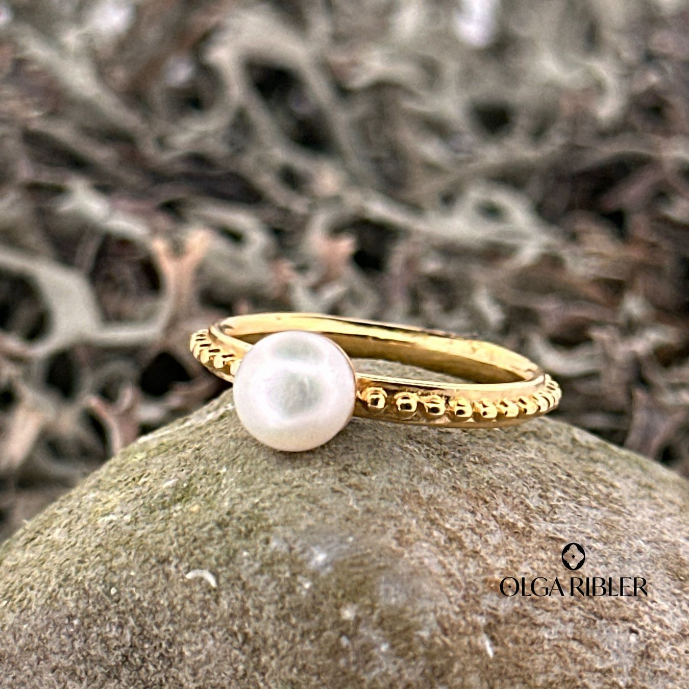 Olga Ribler Anelli: Feiner Silber Ring 925 mit Perle Grösse 56 – Nuovo (secondo la descrizione) da Luzern venduto da Schmuckoutlet 4