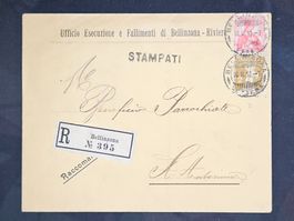 CL23 Enveloppe + Timbre Suisse 1910