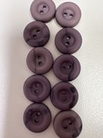 10 schöne Knöpfe violett vintage