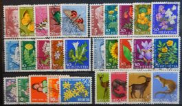 Schweiz PJ ex. Kat. 168-223 gest. 1957/67 Kat. 56 Fr.