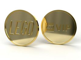 LEGO VIP Goldmünze 5006470 Neu