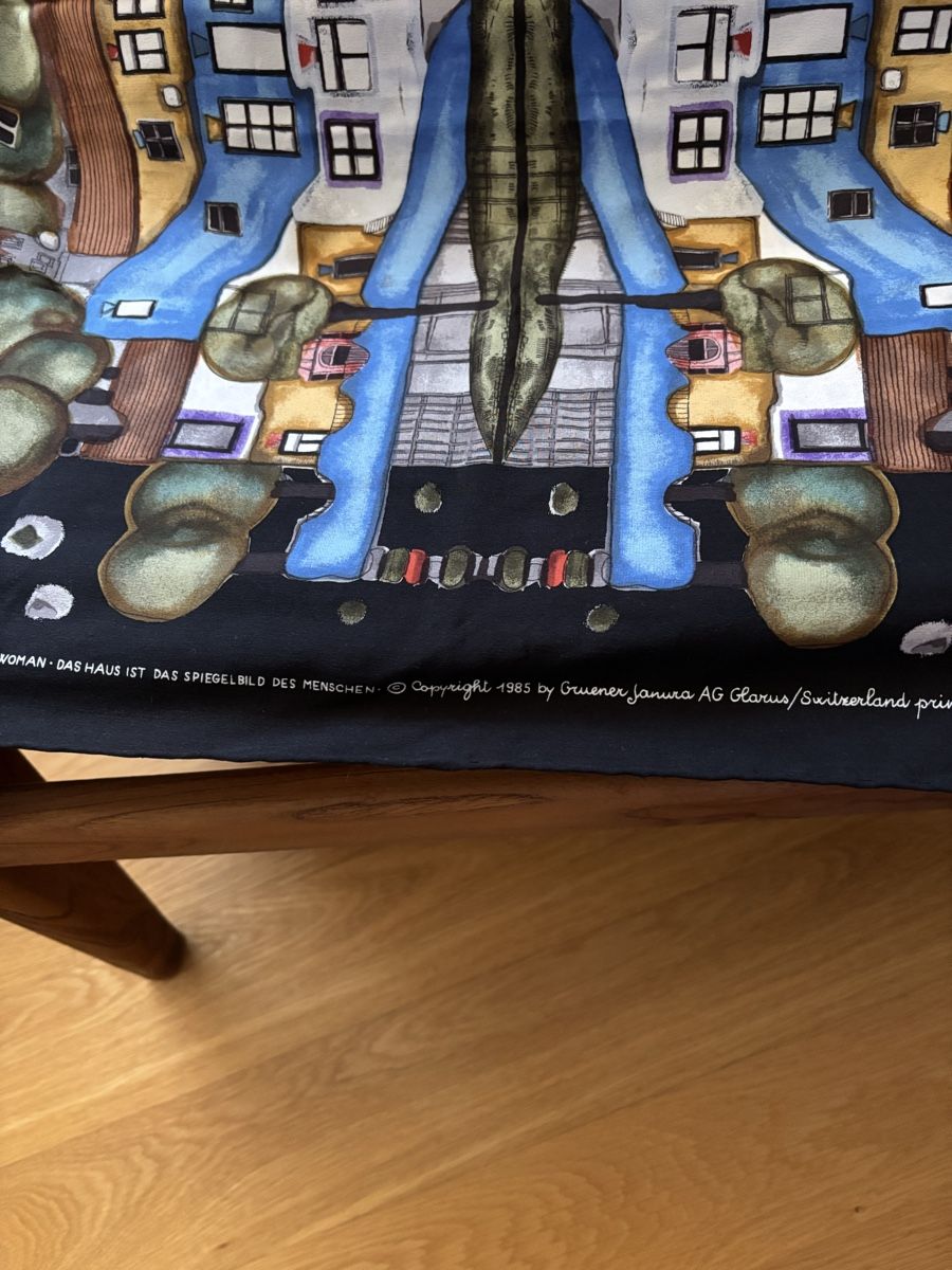 Foulard & Sciarpe: Hundertwasser  foulard – Usato da Zürich venduto da BredaB 1