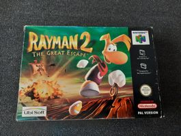 Rayman 2 the great escape CIB Nintendo 64 N64