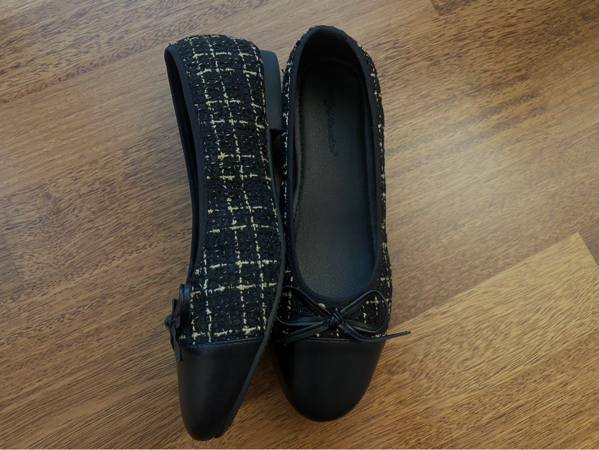 Scarpe da donna: Tweed Ballerinas – Nuovo e nell'imballaggio originale da Stäfa venduto da 6senses