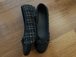 Tweed Ballerinas