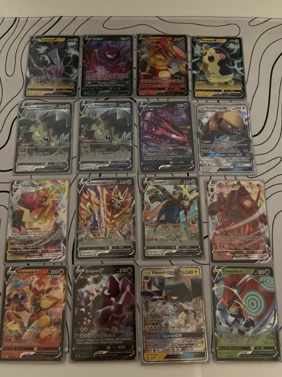Pokémon Carte collezionabili: 12 V / 2GX / 2 VMAX Karten – Nuovo (secondo la descrizione) da Rüti ZH venduto da san_d7tx