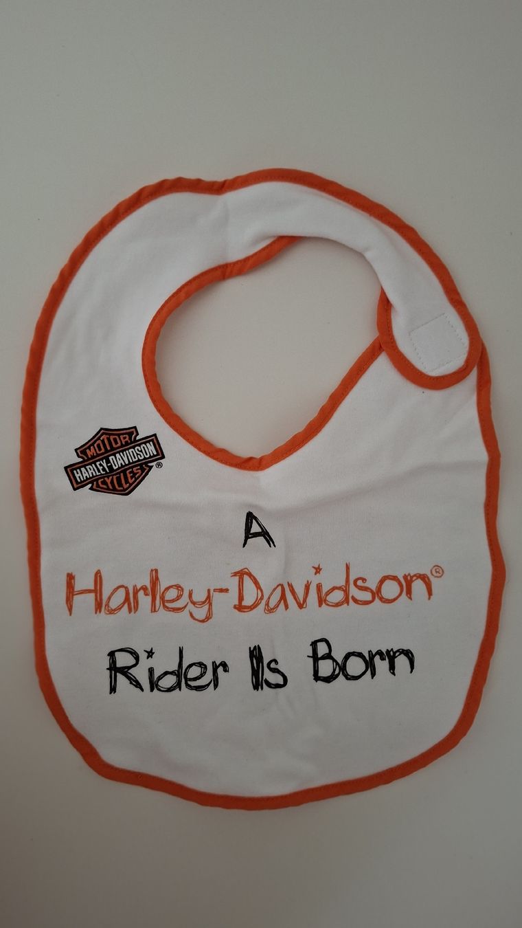Pasti del neonato: Lätzchen von Harley Davidson  – Nuovo (secondo la descrizione) da Rombach venduto da kelebek12 5