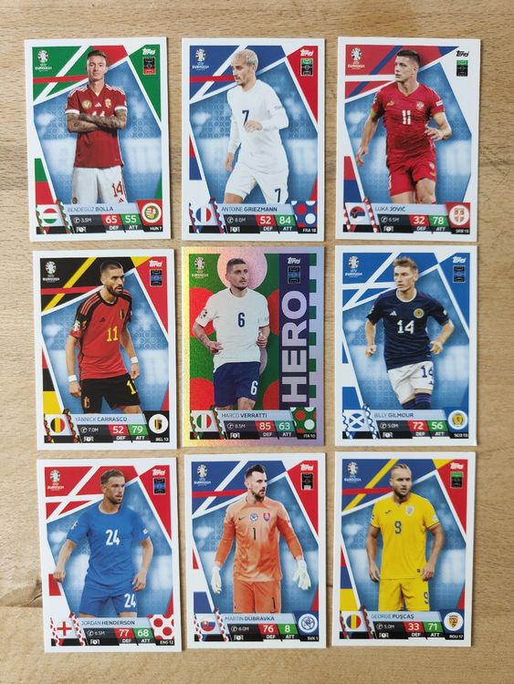 EURO 2024 - TOPPS Karten 1