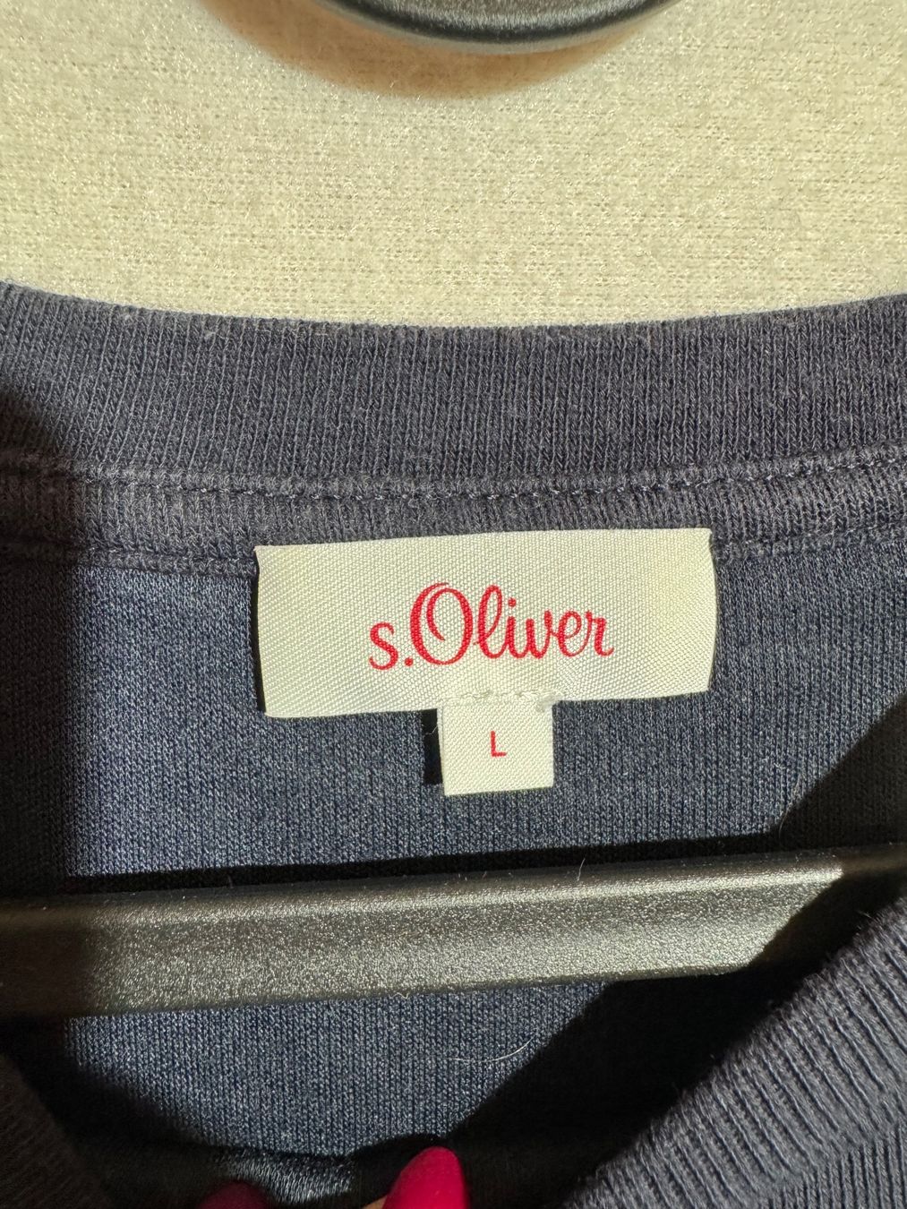 S.Oliver Maglioni & Felpe: Dunkelblauer Pullover von s.Oliver Gr. L – Usato da Grosswangen venduto da second_hand_dress 1
