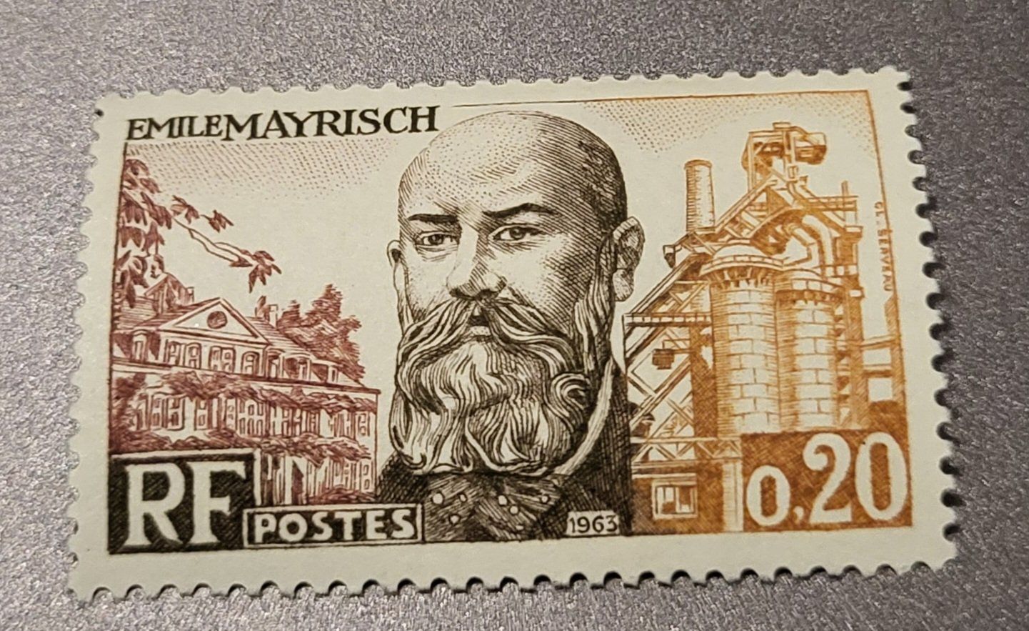 Tutti i francobolli: Frankreich 1963 briefmarke – Usato da St Gallen venduto da Stampsalshobby