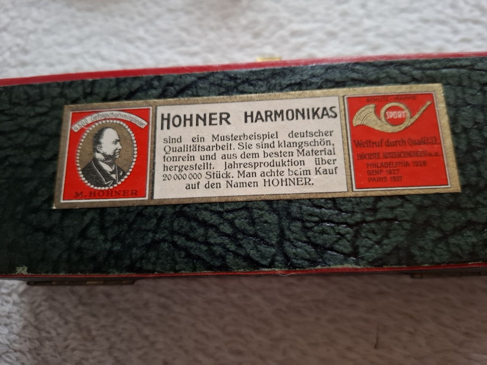 Hohner Strumenti musicali: M. Hohner Chromonica II Mundharmonika  – Usato da Riniken venduto da bro_slk8 8