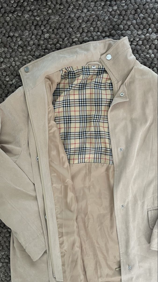 Giacche: Übergangsjacke mit Karomuster-Futter, Gr. 44 – Usato da Hedingen venduto da sam_vks6 2