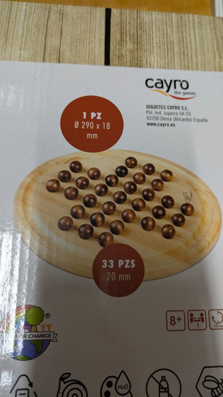 Spiele: Solitaire Spiel - Holz - by Cayro – Neu (gemäss Beschreibung) aus Staufen von Fleby84 3
