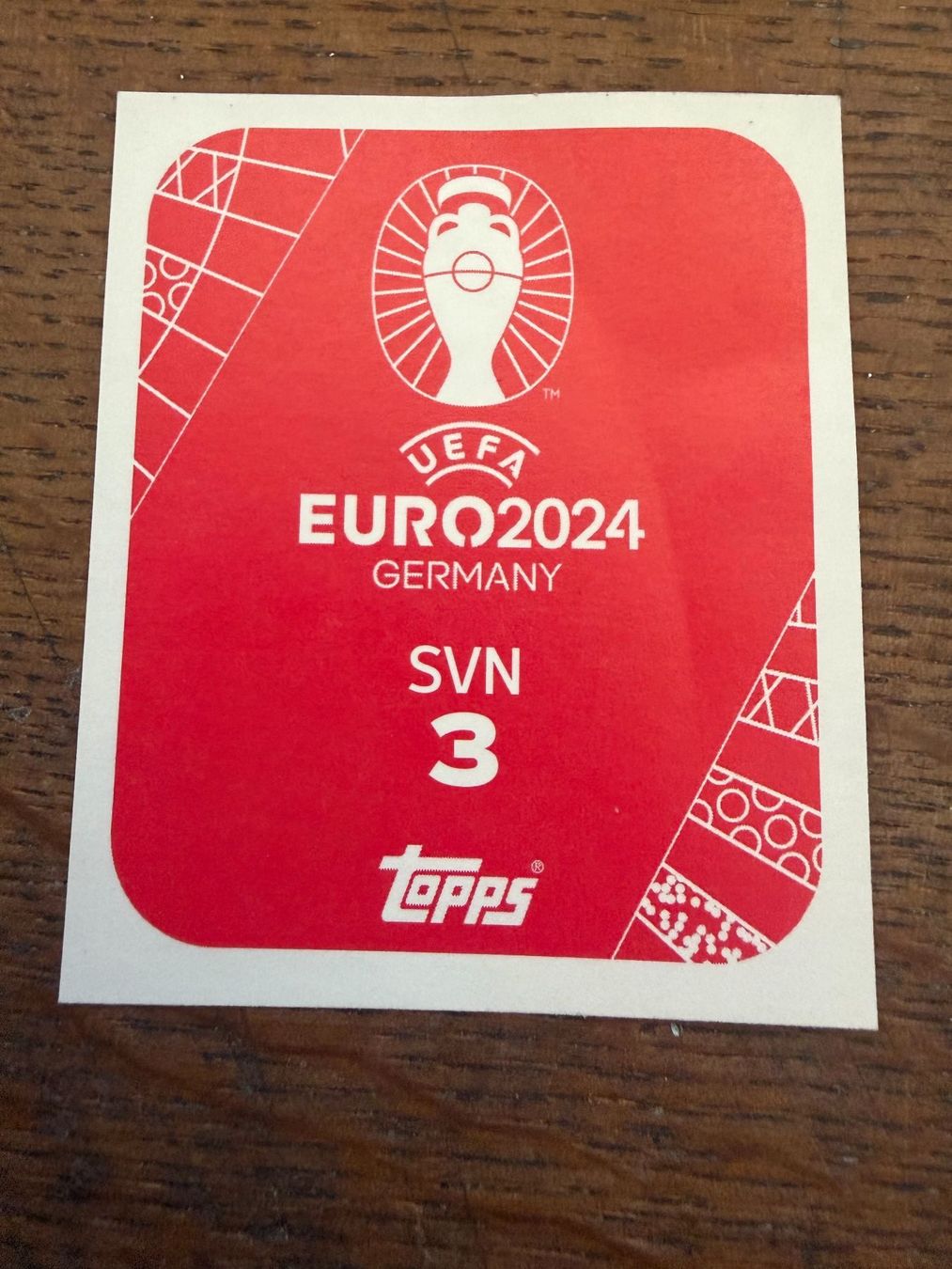 Topps Carte collezionabili: TOPPS EM 2024 / SVN 3 - BENJAMIN SESKO - Pink – Usato da Tegerfelden venduto da siebenmacky 1