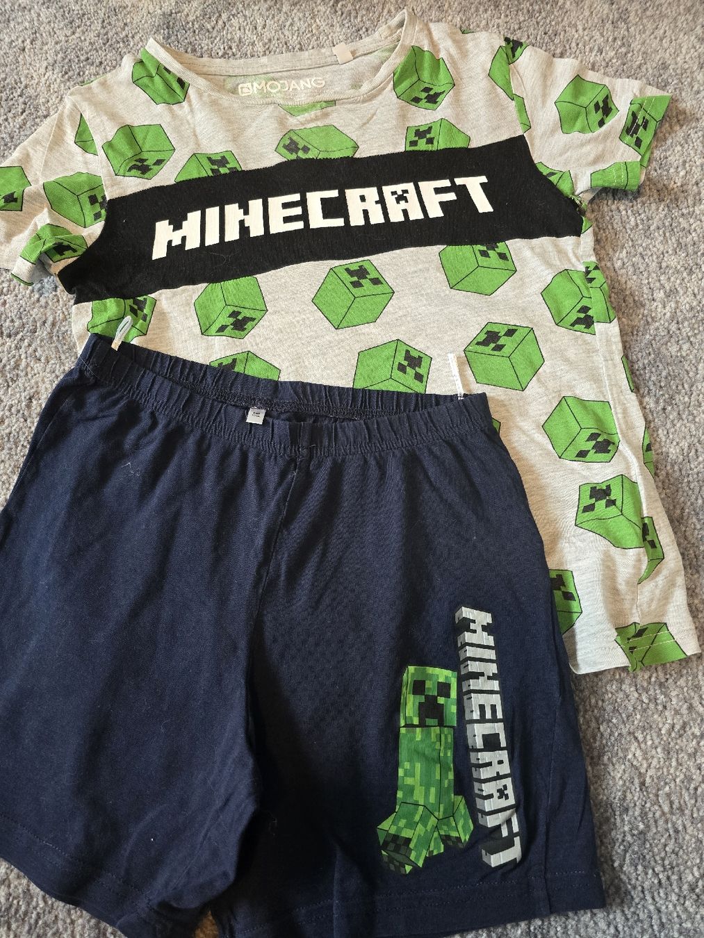 Pigiama & Simili: Pyjama Minecraft, Grösse 134 – Usato da Unterentfelden venduto da Panda-87