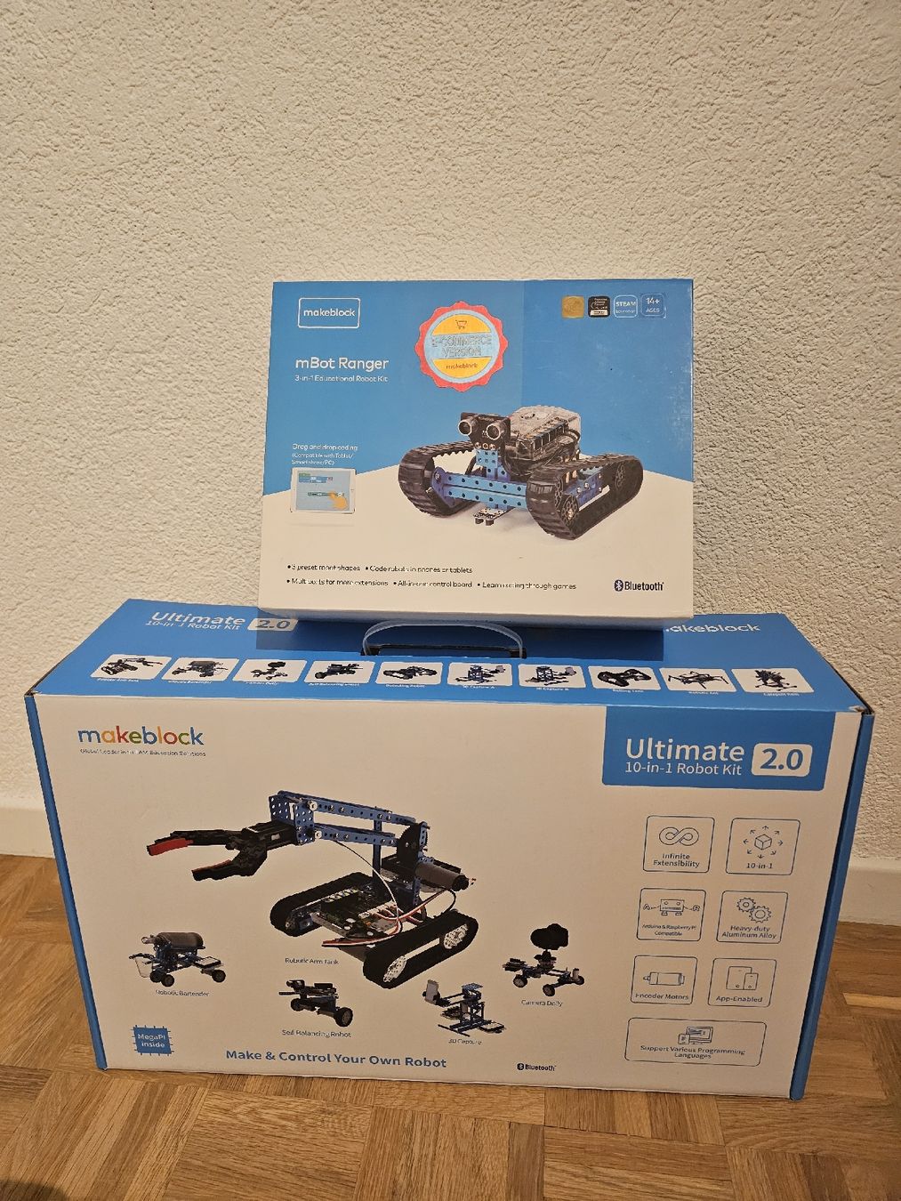 Jeux de construction: makeblock Ultimate 2.0 & mBot Ranger – D'occasion à Stetten AG par Wima
