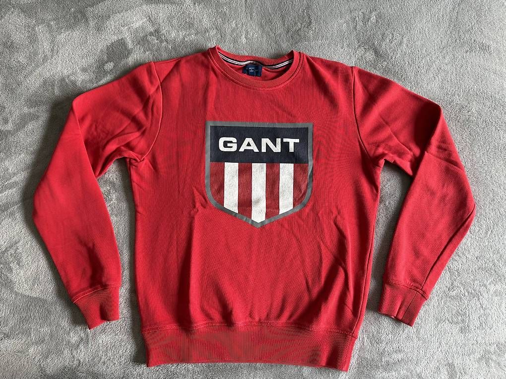 Gant Pullover & Sweatshirts: GANT - Sweatshirt - Pullover - rot Gr. S - ohne Kapuze – Gebraucht aus Dietikon von Sir.Franzelot