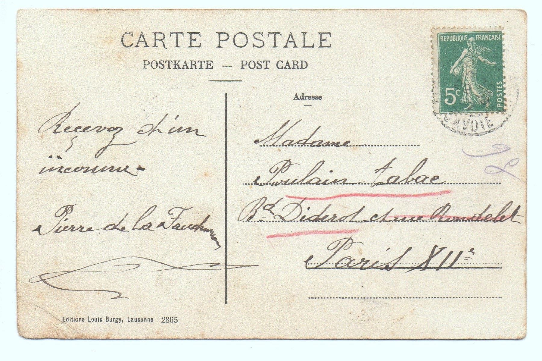 Cartoline postali: CAUX Bahn Dampflok Train Rochers de Naye – Usato da Jona venduto da philajona 1