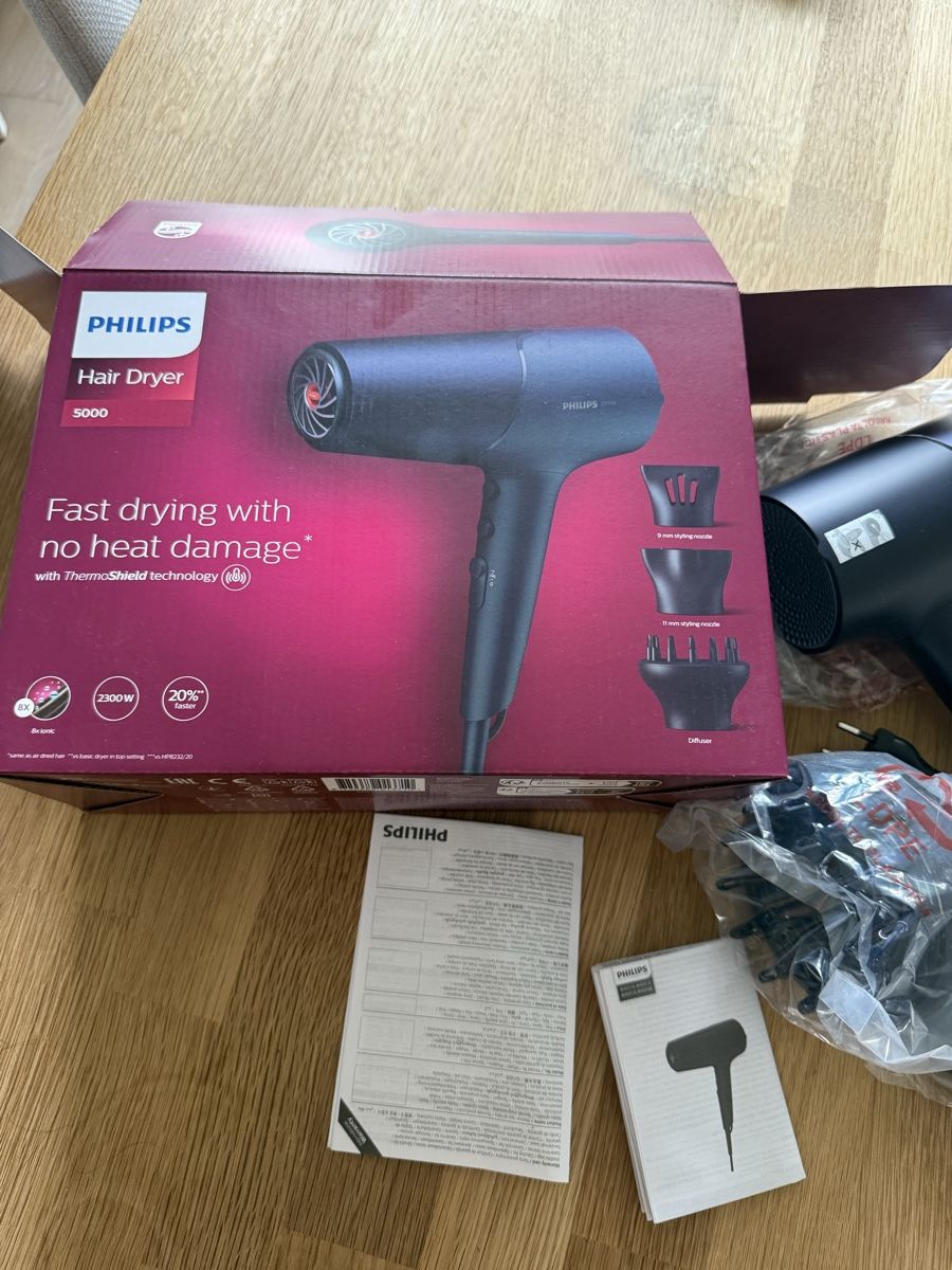 Philips Asciugacapelli: Asciugacapelli Philips 5000, mai usato – Nuovo e nell'imballaggio originale da Ponte Capriasca venduto da dan_7mqv 3