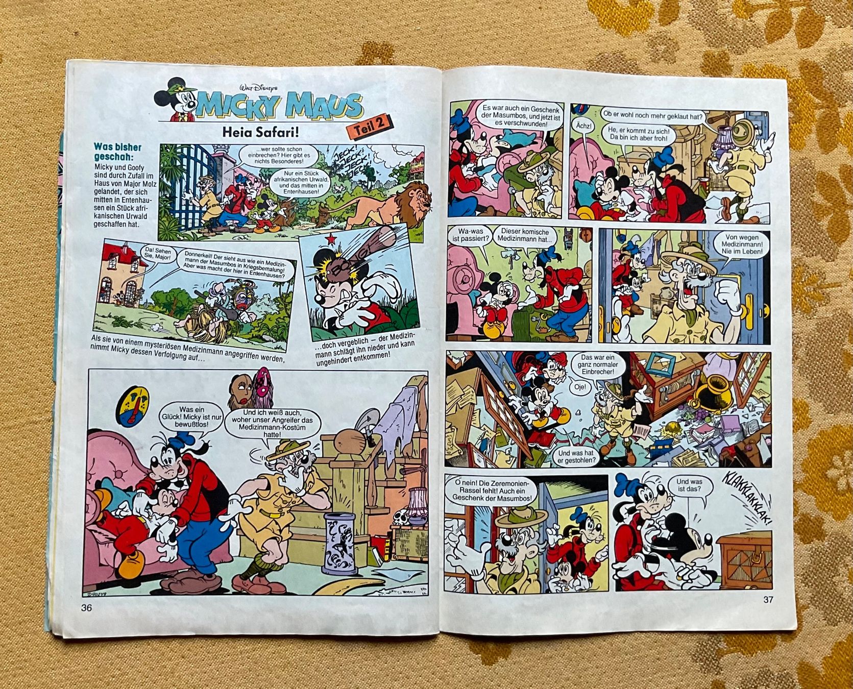 BD: Micky Maus Heft Nr 20 von 1991 – D'occasion à Endingen par nathan05 8