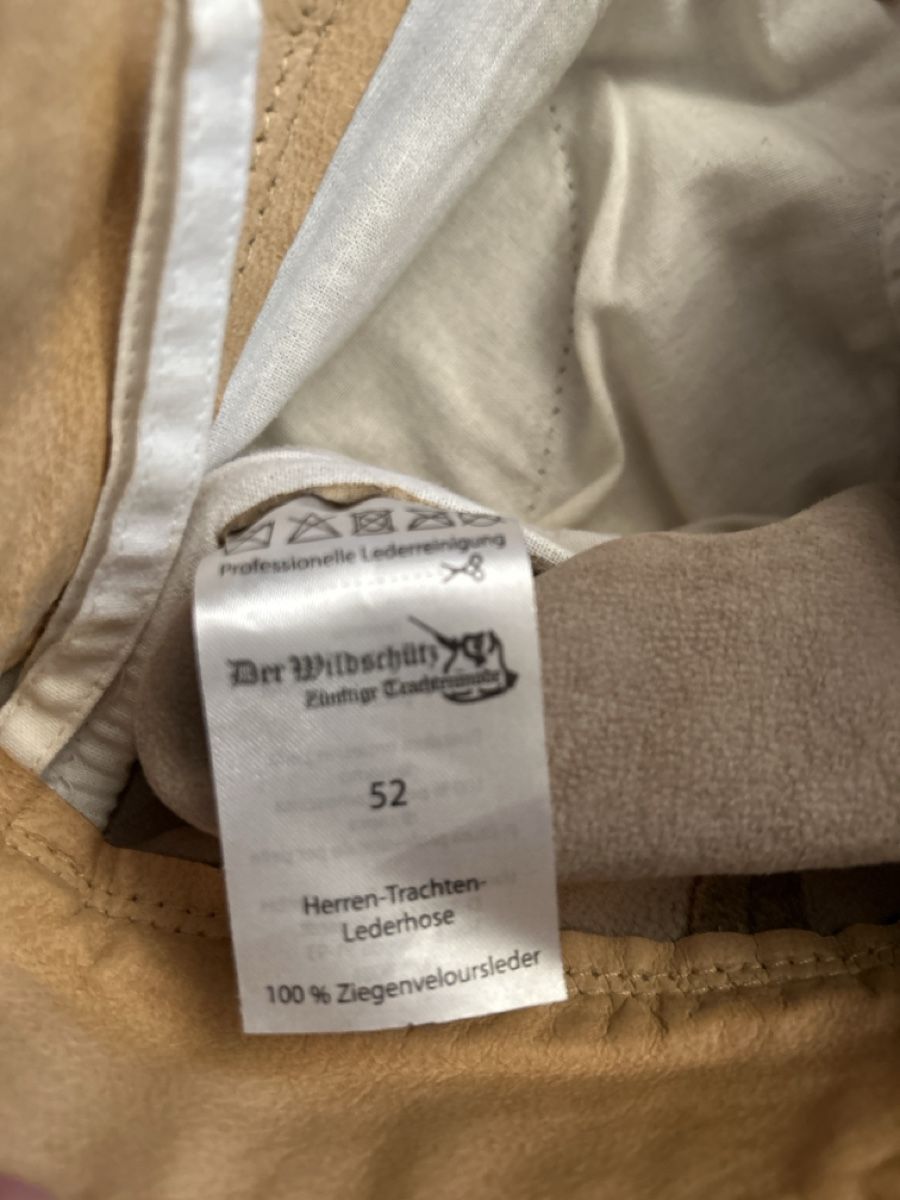 Pantaloni: Lederhose braun (Gr 52) – Usato da Effretikon venduto da aventador10 2