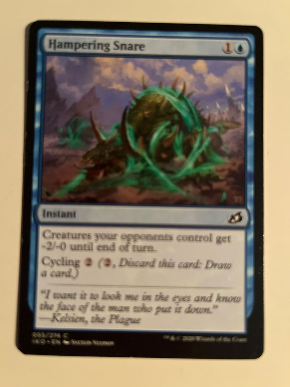 Magic The Gathering Carte collezionabili: 1 x Hampering Snare - Magic: The Gathering - MtG – Usato da Kriens venduto da Shadi1980