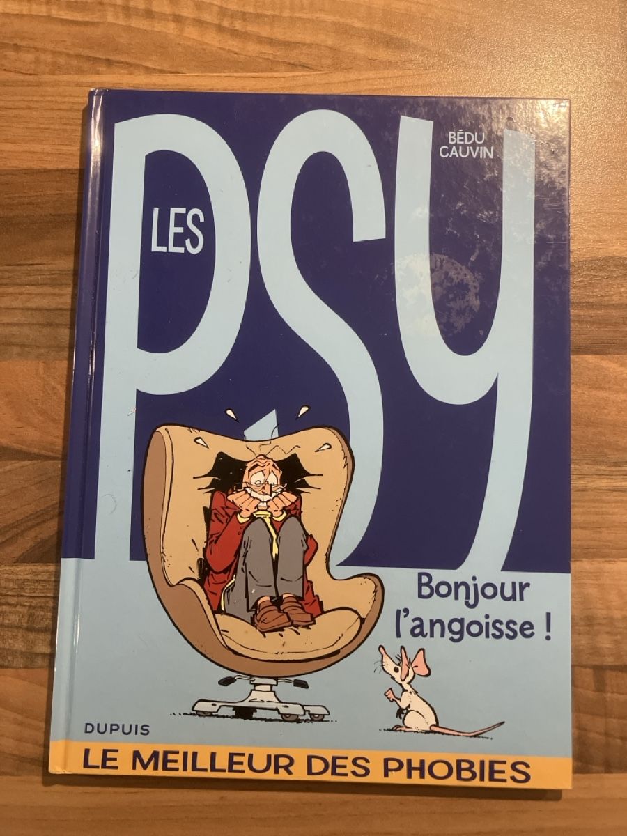 Comics: Les Psy - Bonjour l'angoisse! BD de Bédu et Cauvin 49 – Gebraucht aus Ogens von Yechrob