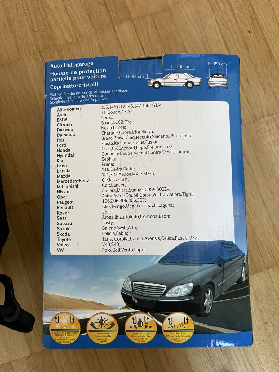 Coperture: California Auto Halbgarage S/M – Usato da Zwillikon venduto da Eni88 3