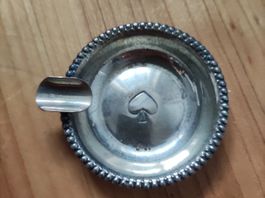 Sterling Silber Jass Aschenbecher 5 cm