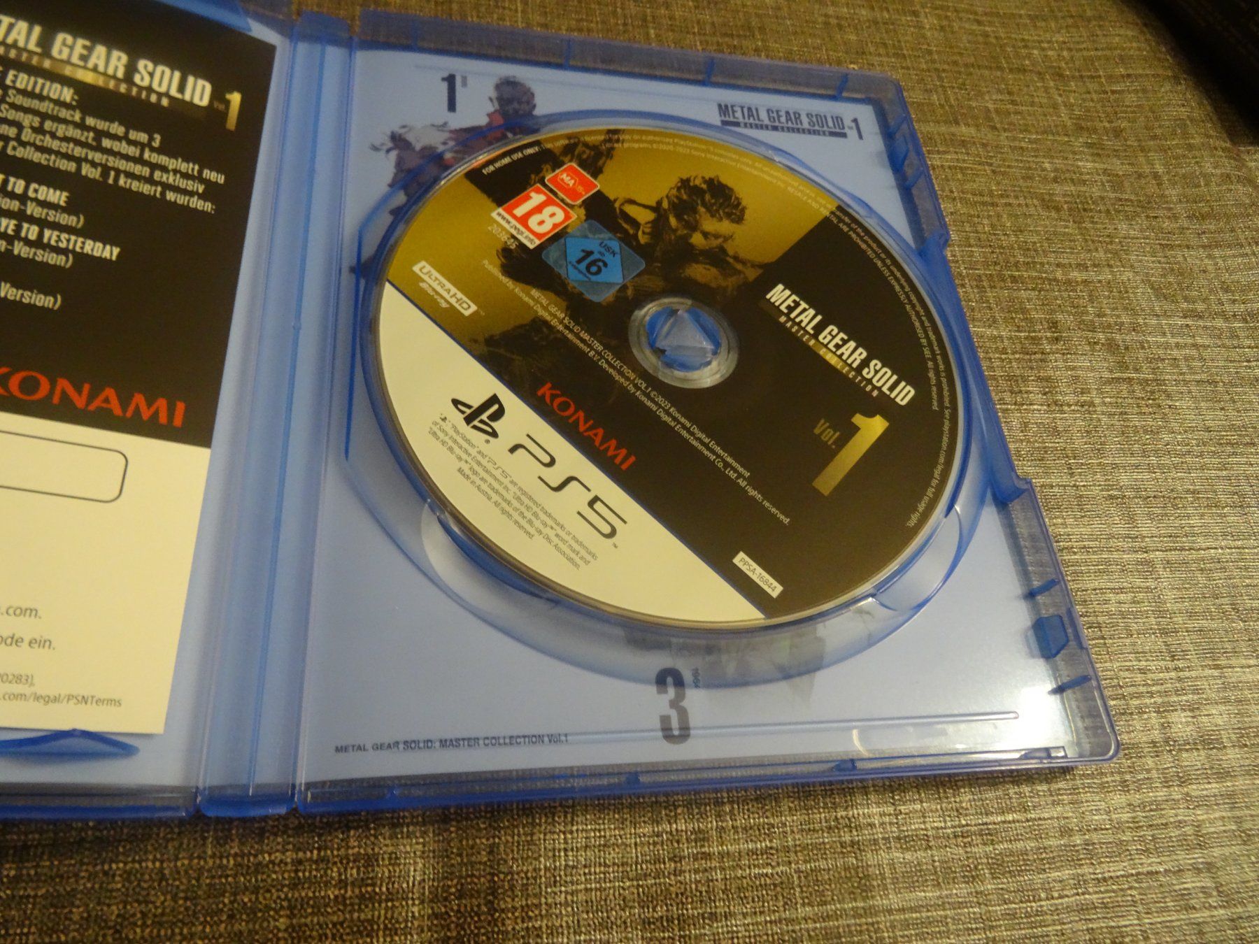 Sony Giochi: Metal Gear Solid Master Collection Vol. 1 PS5 – Usato da Olten venduto da Disc-Ausverkauf 1