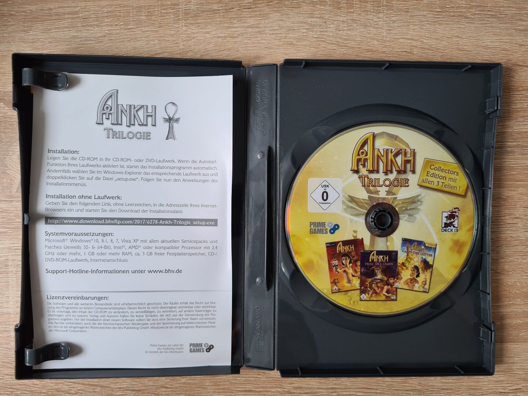 Giochi: Ankh Trilogie - PC (3 Games) – Usato da Carouge GE venduto da Franllo 2