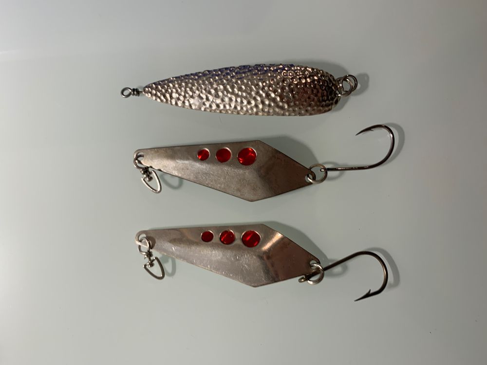 Spinner Angeln Shaddock Fishing Spinnerbltter Set  Lffel & Klingen Zum  Selberbauen (Metall, Silber/Gold)